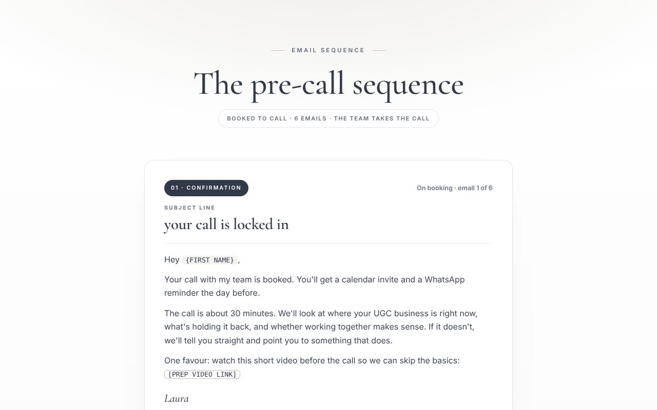 Pre-call preview