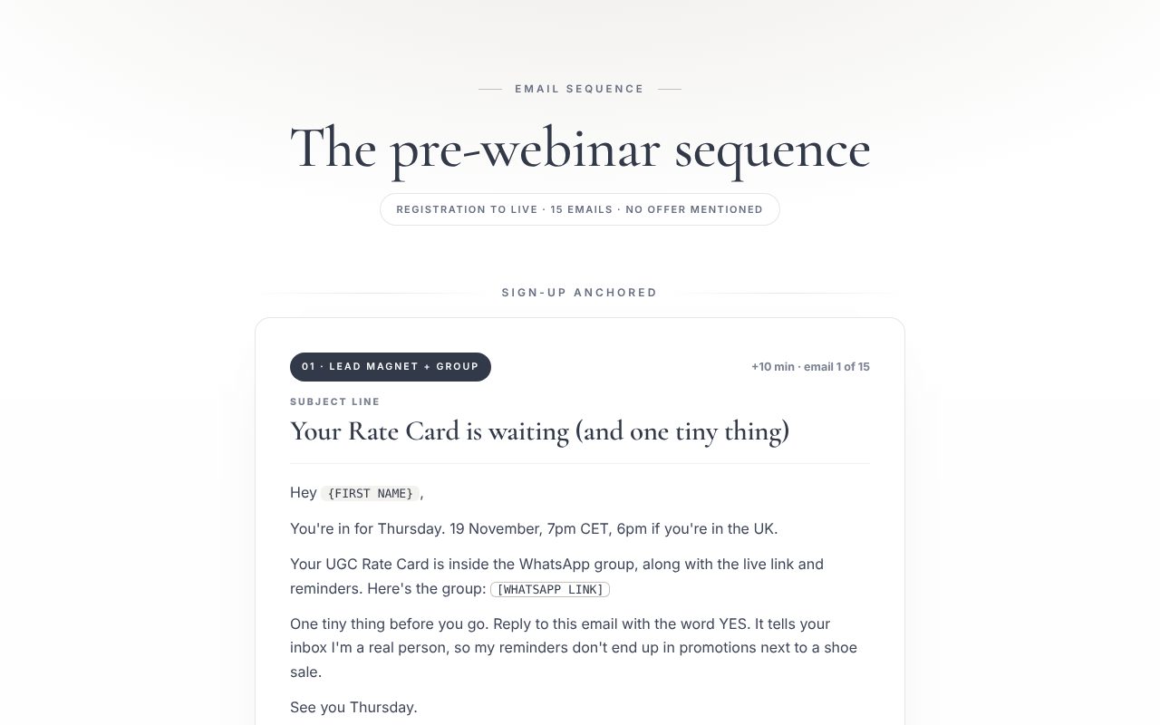 Pre-webinar preview